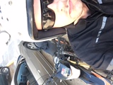 Cool guy and bike selfie