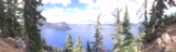 Crater lake panoramic