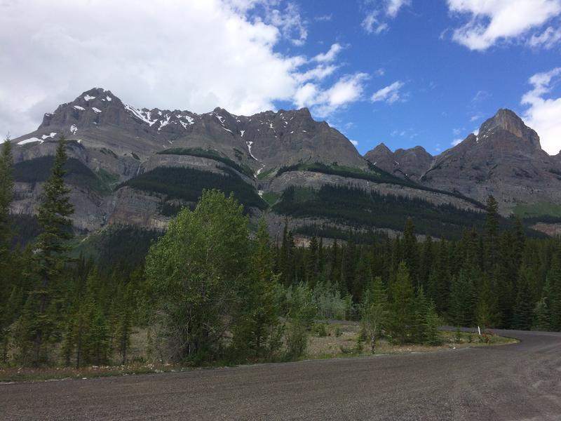 Icefields Parkway mountains