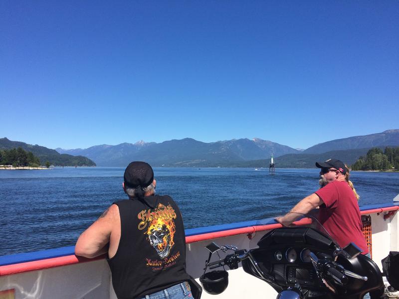 Kootenay Lake ferry ride