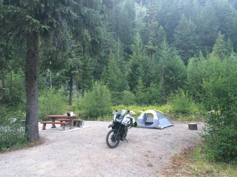 Mule Deer Campground site